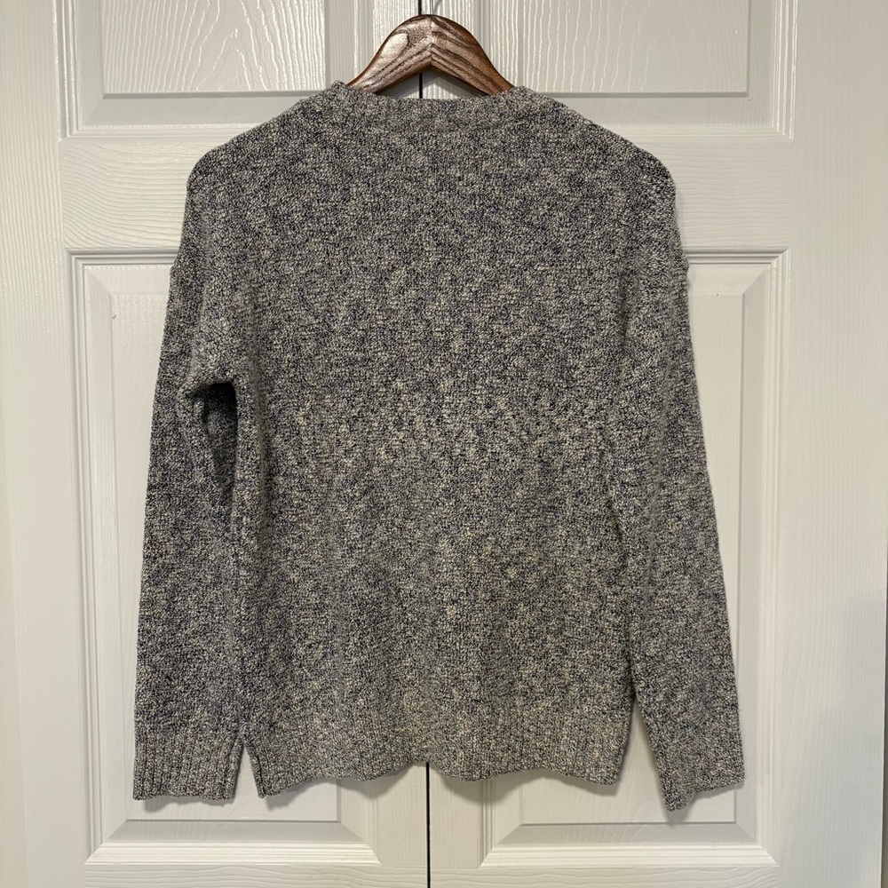 Brooks Brothers Red Fleece Women’s Textured Knit Sweater Subtle Metallic M - Picture 2 of 6